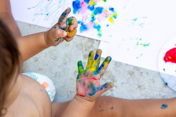 baby painting ideas