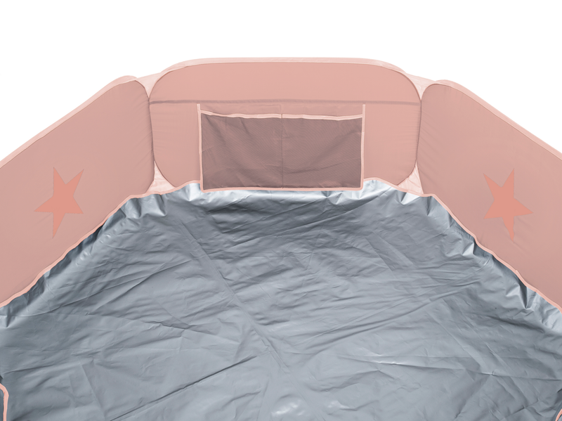 Medium Crafty Pod in pink with grey floor mat