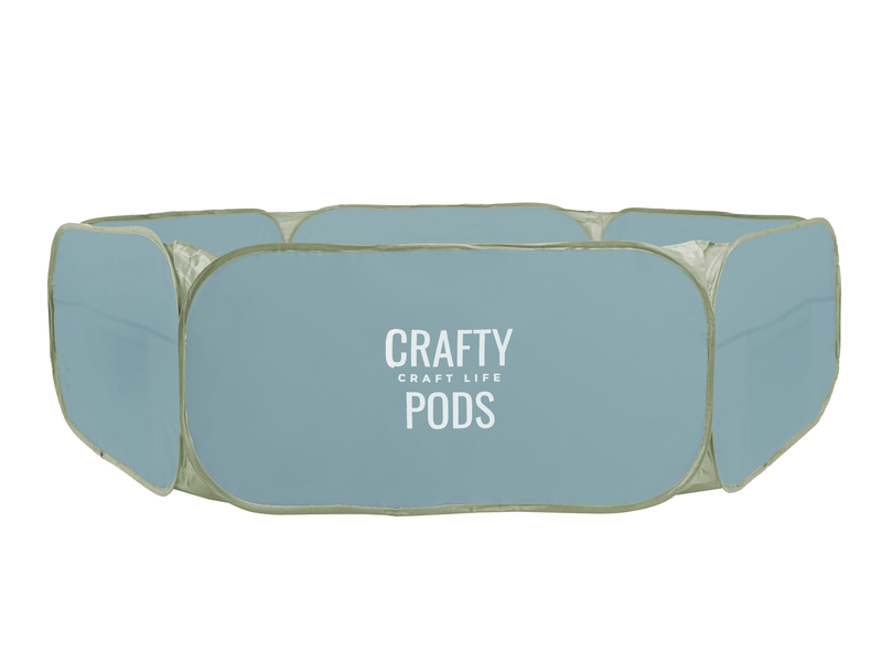 Large Crafty Pod in blue