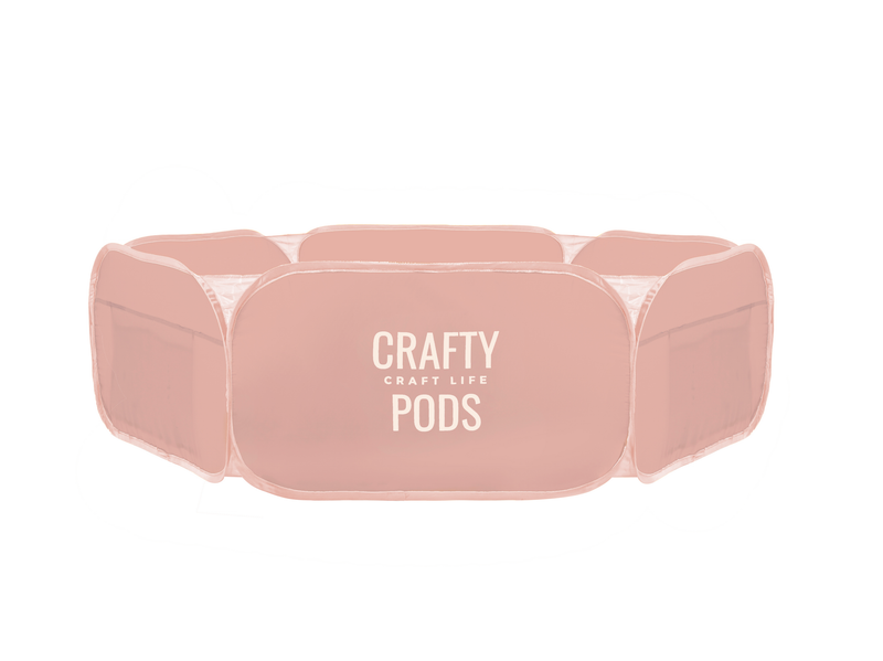 Medium Crafty Pod in pink