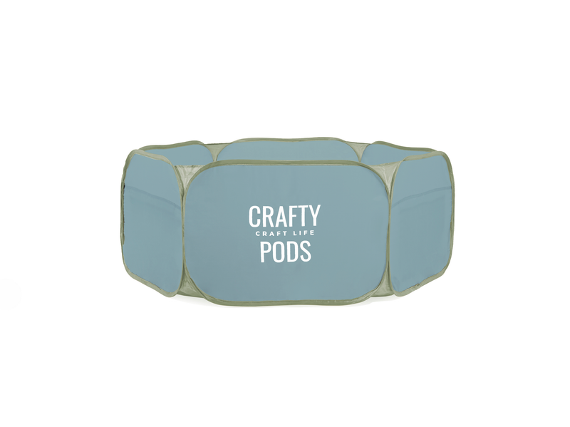Small Crafty Pod in blue