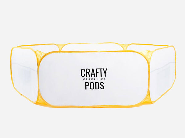 Large Crafty Pod in yellow